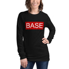 Base Apparel Women's Long Sleeve Tee - Red Label - Women's T-Shirts & Shirts - British D'sire