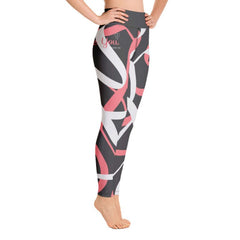 "Be You"- Leggings - ABSTRACT BLACK - Pants - British D'sire