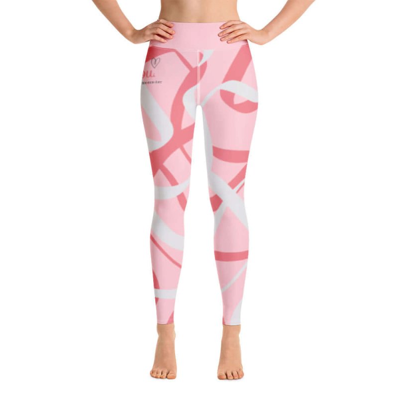 "Be YOU" - Leggings - ABSTRACT ROSE - Pants - British D'sire