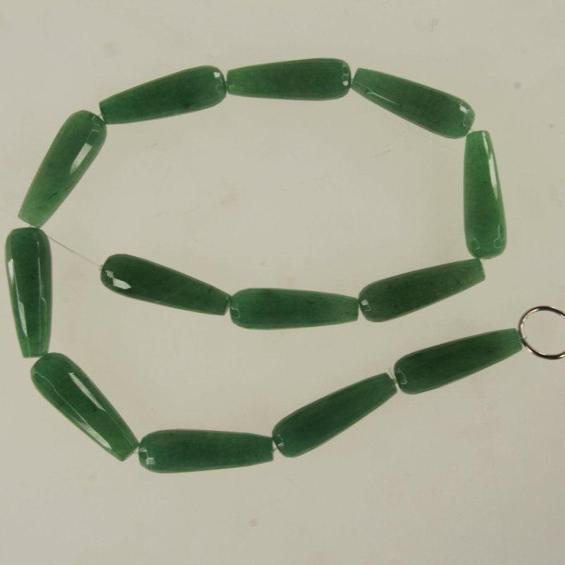 Beads for less Green Aventurine 15-16"Loose Strands - Jewellery Accessories - British D'sire