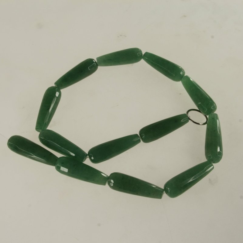 Beads for less Green Aventurine 15-16"Loose Strands - Jewellery Accessories - British D'sire