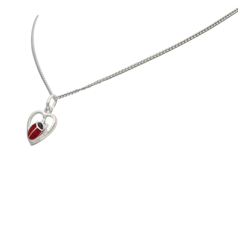 Beautiful Sterling Silver Ladybird Pendant - Necklaces & Pendants - British D'sire