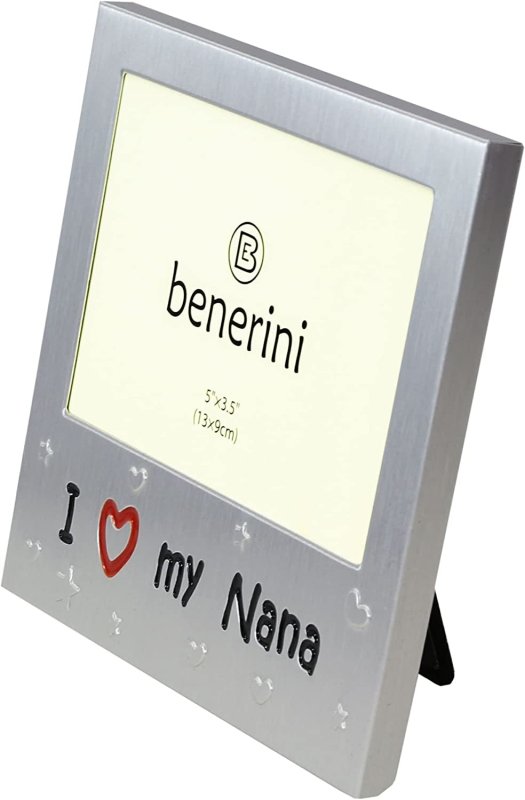 Benerini I Love My Nana ' - Photo Picture Frame Gift - 5 X 3.5 - Housings & Frames - British D'sire