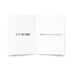 Best Mom Ever - Greeting card - Greeting & Note Cards - British D'sire