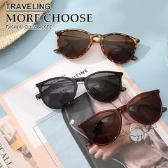 Bestomrogh 3Pack Vintage Round Sunglasses for Women, Classic Retro Polarized Sunglasses Ladies Sunglasses - Women's Sunglasses - British D'sire