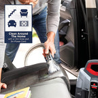 BISSELL SpotClean | Portable Carpet Cleaner | Lifts Spots and Spills with HeatWave Technology | Clean Carpets, Upholstery & Car | 36981 | Black/ Red - British D'sire
