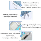 BUBM For IPad PU Leather Tablet PC Case With Carrying Strap, Color: Black(10.9 inches) - Tablet PC Case With Carrying Strap - British D'sire