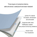 BUBM For IPad PU Leather Tablet PC Case With Carrying Strap, Color: Black(10.9 inches) - Tablet PC Case With Carrying Strap - British D'sire