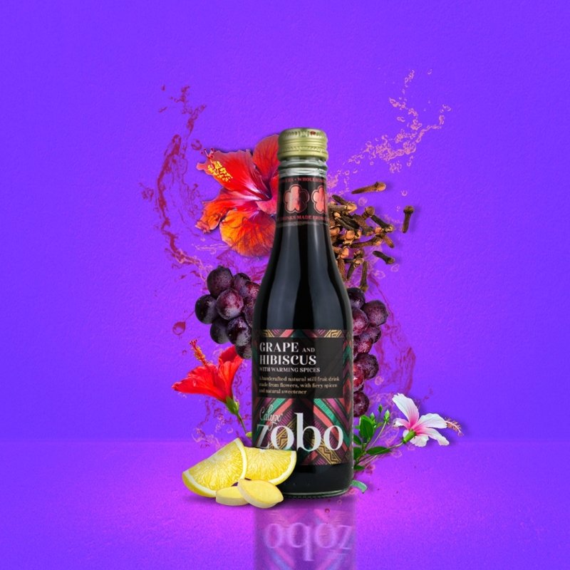 Calyx Zobo Original Grape & Hibiscus 750ml Drinks Case Of 6 - Groceries & Foods - British D'sire