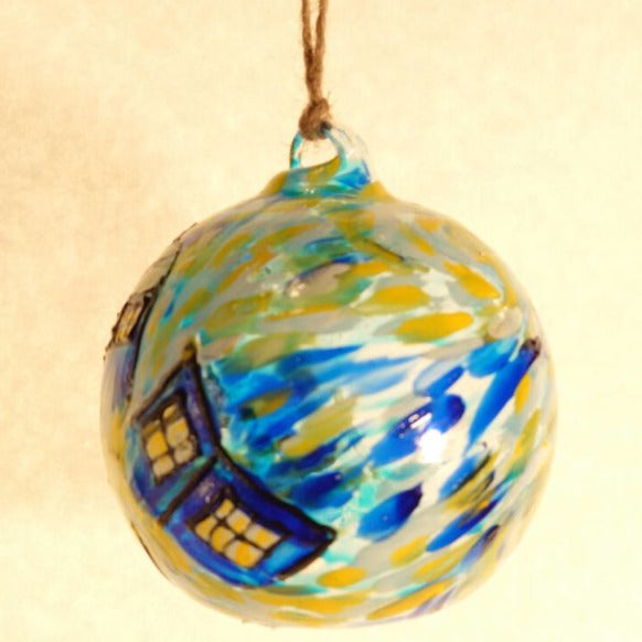 Candle holder 'exploding TARDIS' (8cm) - Candle Making - British D'sire