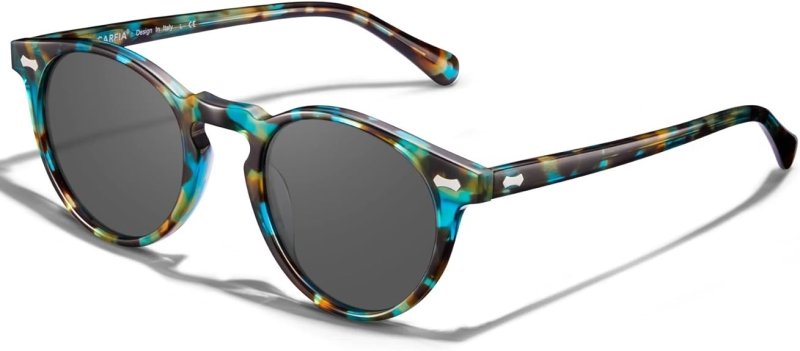 CARFIA Polarised Womens Sunglasses Vintage UV400 Protection Acetate Frame - Women's Sunglasses - British D'sire