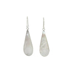 Classically beautiful teardrop earrings with sterling silver - Earrings - British D'sire