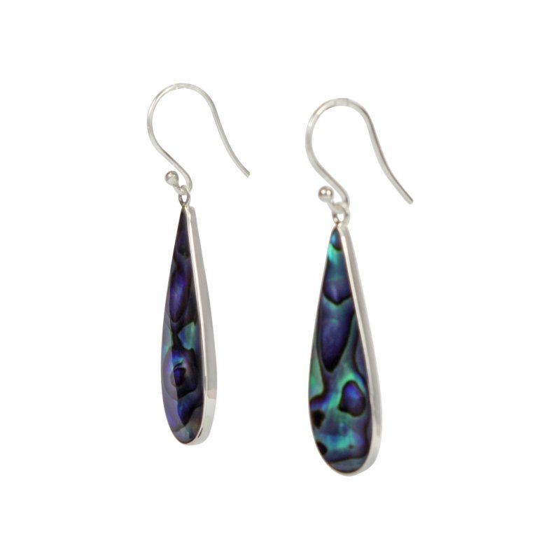 Classically beautiful teardrop earrings with sterling silver - Earrings - British D'sire