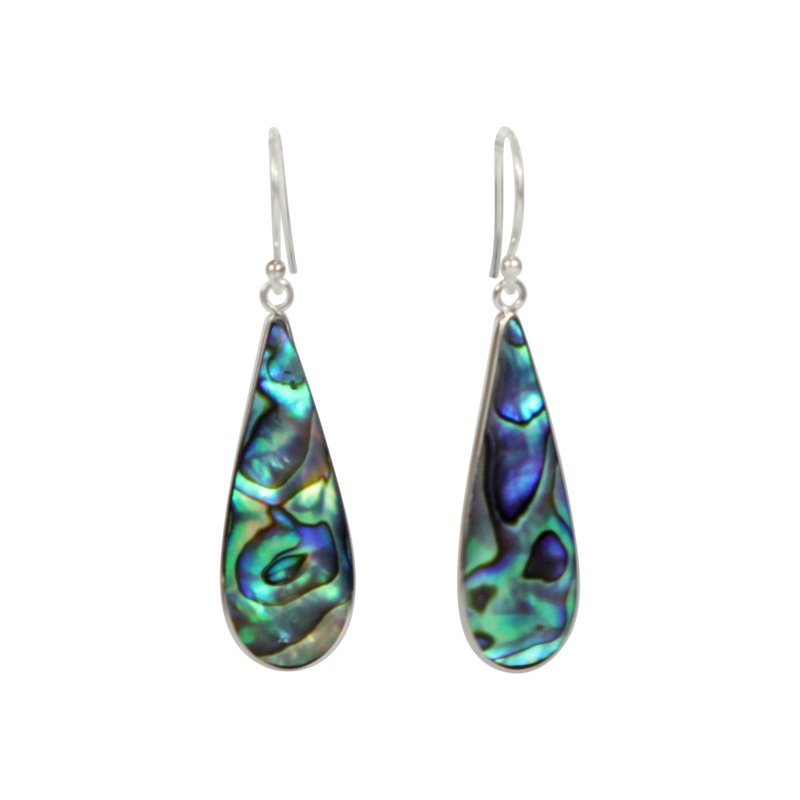 Classically beautiful teardrop earrings with sterling silver - Earrings - British D'sire