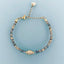Clover Amulet Bracelet With Labradorite Beads | Gift Idea | Women's Gift | Jewelry Gift - Bracelet - British D'sire