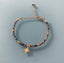 Clover Star Curb Bracelet Gold Heishi Beads | Golden Bracelet | Stone Bracelet Gift Jewelry - Bracelet - British D'sire