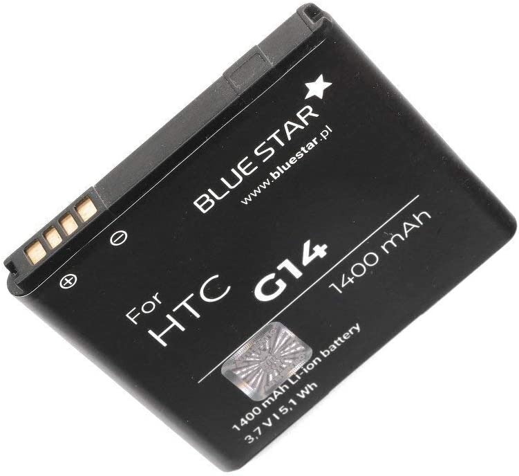 Coldbar Bluestar BA-S560 Replacement Battery for HTC Google G14 Sensation XE 4G Z710e / Z715e BG58100 1400 mAh - Mobile Accessories - British D'sire