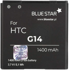 Coldbar Bluestar BA-S560 Replacement Battery for HTC Google G14 Sensation XE 4G Z710e / Z715e BG58100 1400 mAh - Mobile Accessories - British D'sire