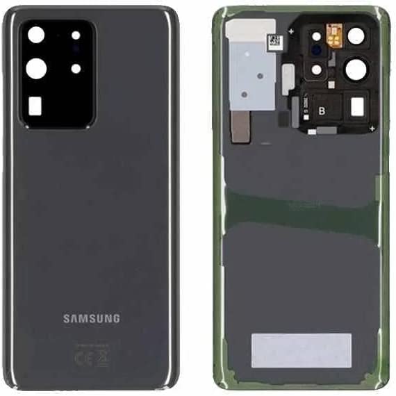 Coldbar Replacement Back Cover For Samsung G988F Galaxy S20 Ultra Battery Cover (Cosmic Grey) - British D'sire