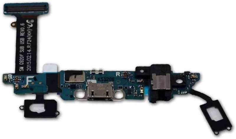 Coldbar Replacement Charging Port For Samsung G920F Galaxy S6 Micro USB Connector, Mic & Flex Assembly - Mobile Accessories - British D'sire