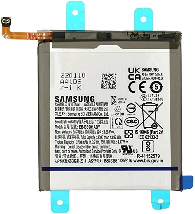 Coldbar Replacement Internal Battery For Samsung S901 Galaxy S22 5G Internal Battery EB-BS901ABY - Mobile Accessories - British D'sire