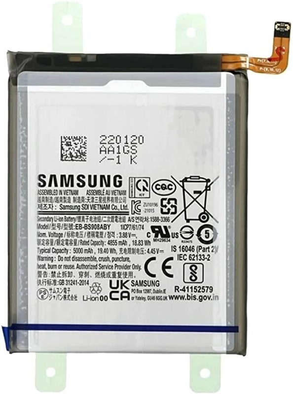 Coldbar Replacement Internal Battery For Samsung S908 Galaxy S22 Ultra 5G Internal Battery EB-BS908ABY - Mobile Accessories - British D'sire