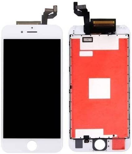Coldbar Screen Replacement LCD for iPhone 6 Display Mobile Phone Part Digitizer Display Touch Sensor Assembly A1549, A1586, A1589, A1522, A1524, A1593 White - Mobile Accessories - British D'sire