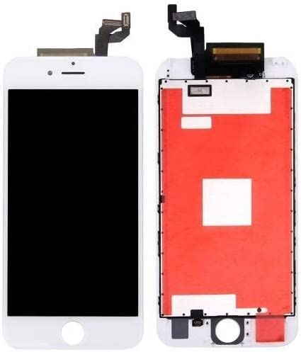 Coldbar Screen Replacement LCD for iPhone 6 Display Mobile Phone Part Digitizer Display Touch Sensor Assembly A1549, A1586, A1589, A1522, A1524, A1593 White - Mobile Accessories - British D'sire
