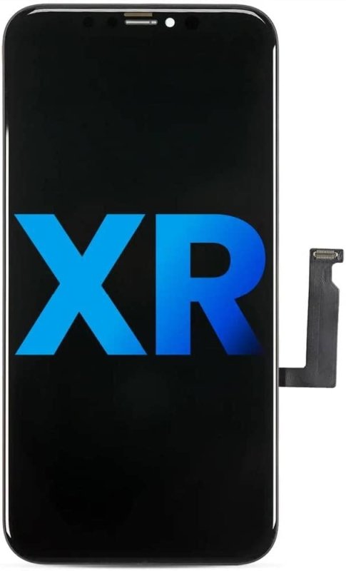 Coldbar Screen Replacement LCD for iPhone XR Display Mobile Phone Part Digitizer Display Touch Sensor Assembly A2097, A1920, A2100, A2098 Black - Mobile Accessories - British D'sire Main image