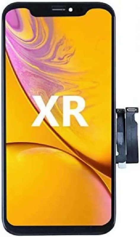 Coldbar Screen Replacement LCD for iPhone XR Display Mobile Phone Part Digitizer Display Touch Sensor Assembly A2097, A1920, A2100, A2098 Black Secondary image