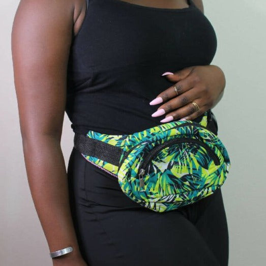 Colourful Ankara Print Bum Bag / Waist Bag - Bags - British D'sire