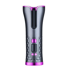 Cordless Auto Hair Curler Portable Mini Hair Curler USB Rechargeable Wireless Hair Curler - Hair Care & Styling - British D'sire