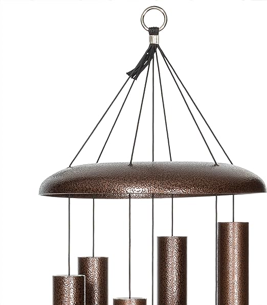 Corinthian Bells 50-Inch Windchime Copper Vein - handmade home decor - British D'sire