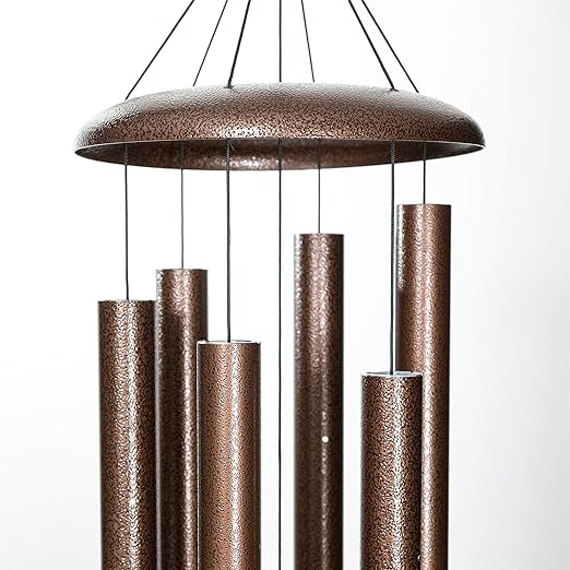 Corinthian Bells 50-Inch Windchime Copper Vein - handmade home decor - British D'sire