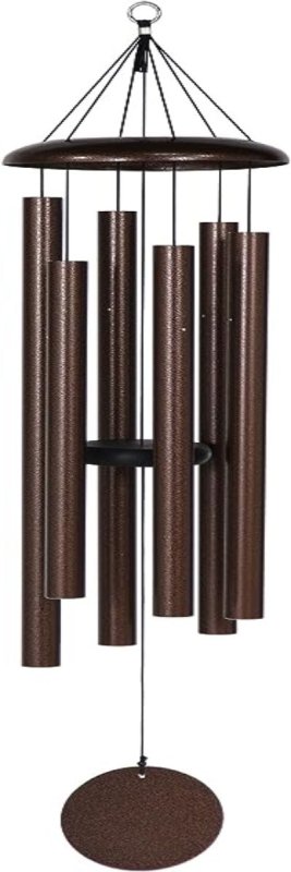 Corinthian Bells 50-Inch Windchime Copper Vein - handmade home decor - British D'sire