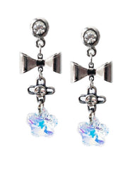 Dangle and drop earrings with Crystallized Swarovski element - Earrings - British D'sire