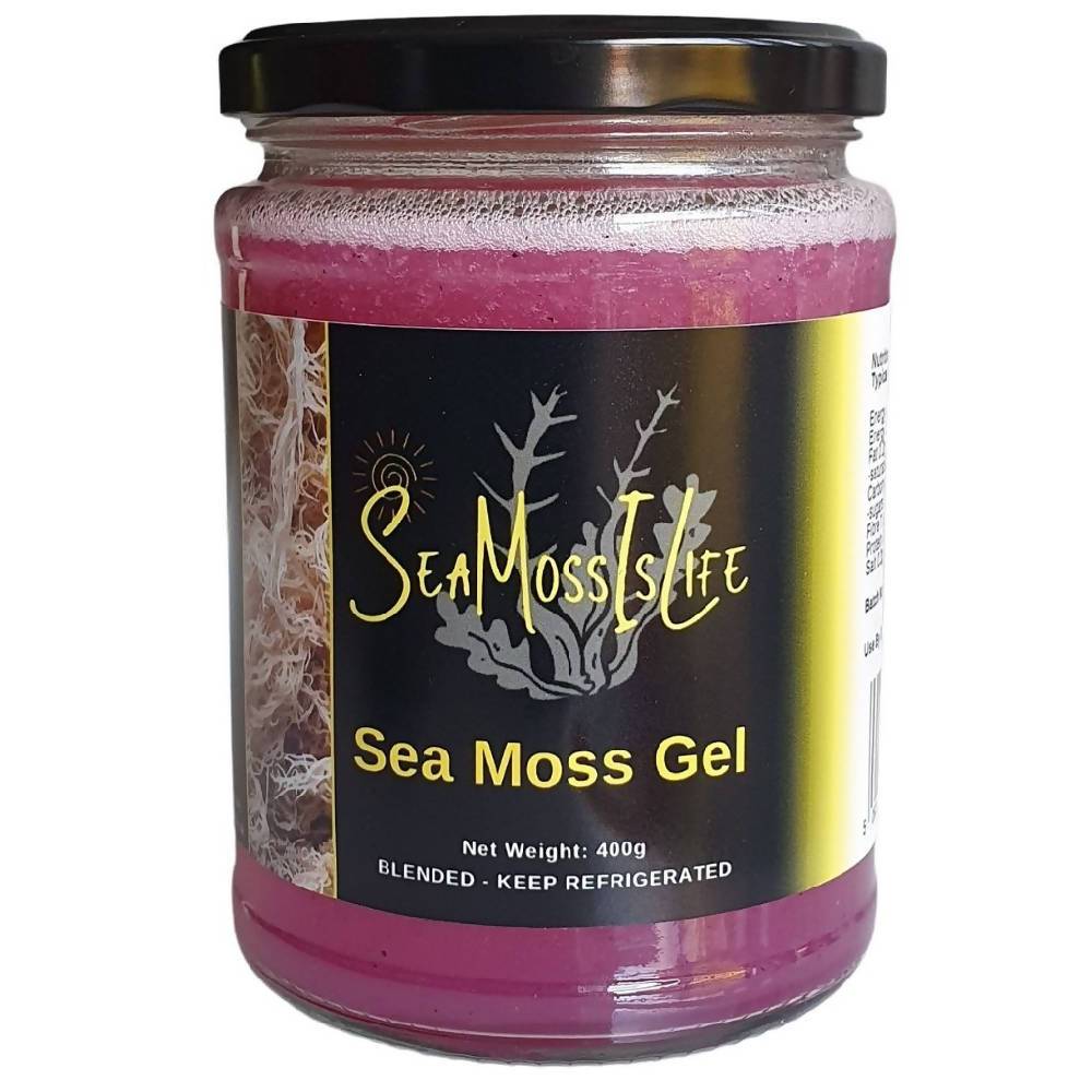 SeaMossIsLife - Dragon Fruit Sea Moss Gel - Herbal Supplements - British D'sire
