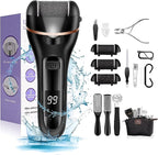 Electric Foot File | Ratukall Hard Skin Remover | Rechargeable Waterproof Callus Remover Feet Care Kit - Skin care kits & bundles - British D'sire