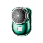 Electric Mini Shaver USB Rechargeable Waterproof Portable Razor(Green) - Electric Mini Shaver - British D'sire