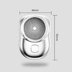 Electric Mini Shaver USB Rechargeable Waterproof Portable Razor(Green) - Electric Mini Shaver - British D'sire