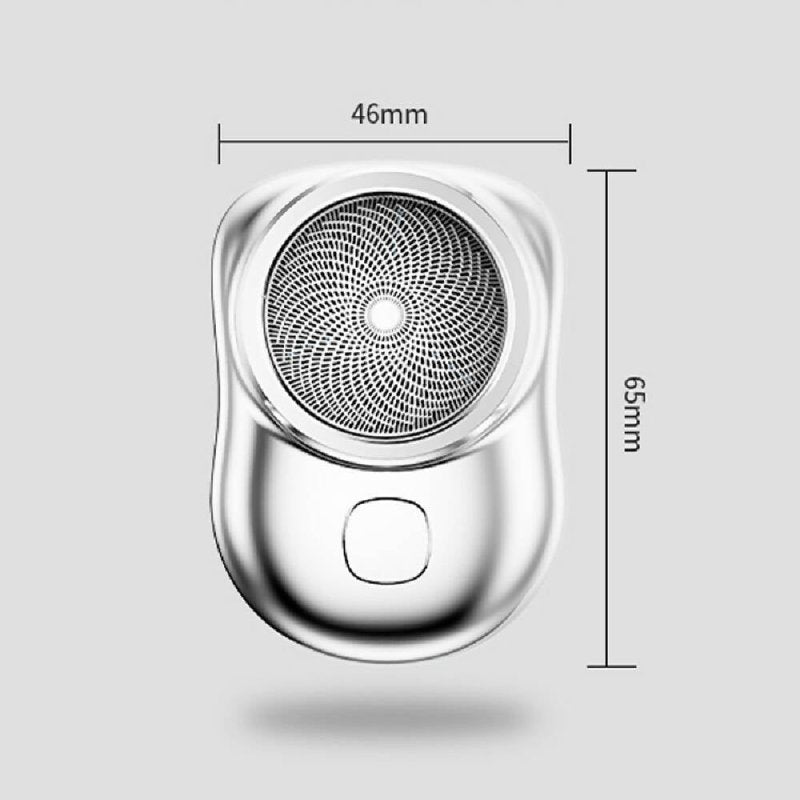 Electric Mini Shaver USB Rechargeable Waterproof Portable Razor(Green) - Electric Mini Shaver - British D'sire