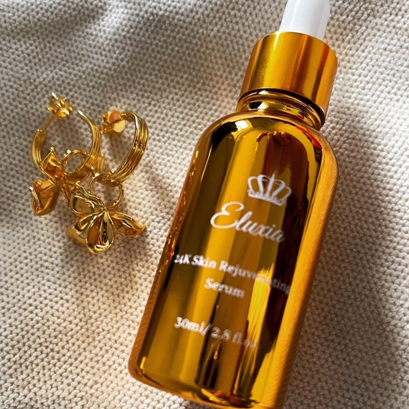Eluxia 24k Gold Rejuvenating Serum - Skin Care Kits & Combos - British D'sire