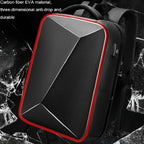 EVA Hard Shell Expandable Laptop Backpack with USB Port Multifunctional Business Travel Backpack(Black) - Laptop Backpack - British D'sire