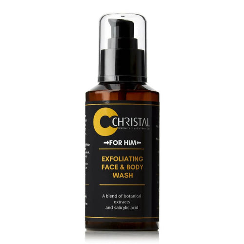 Christal Cosmetics Exfoliating Face & Body Wash