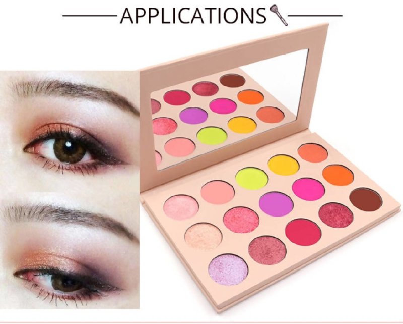 Eyeshadow 15 Palette - Eyes Makeup - British D'sire