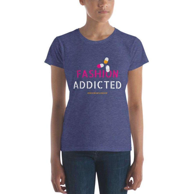 Fashion Addicted Women's short sleeve t-shirt - Shirts & Tops - British D'sire
