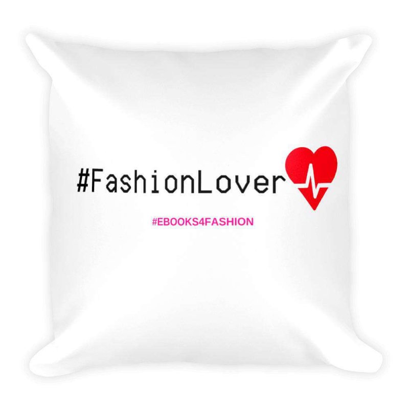 #FashionLover Square Pillow - square pillow - British D'sire