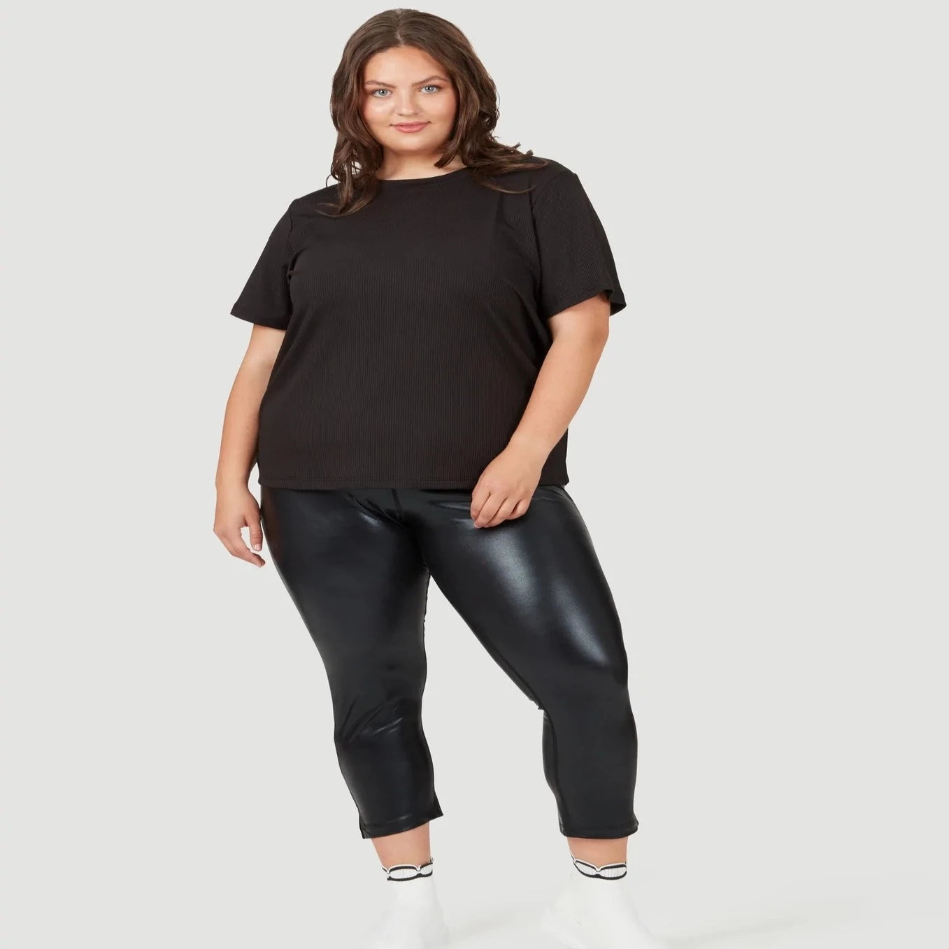 Form & Grace High Shine Leggings - Gym Leggings - British D'sire Main image