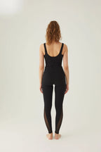 Form & Grace Leggings With Mesh Panel Detail - Gym Leggings - British D'sire