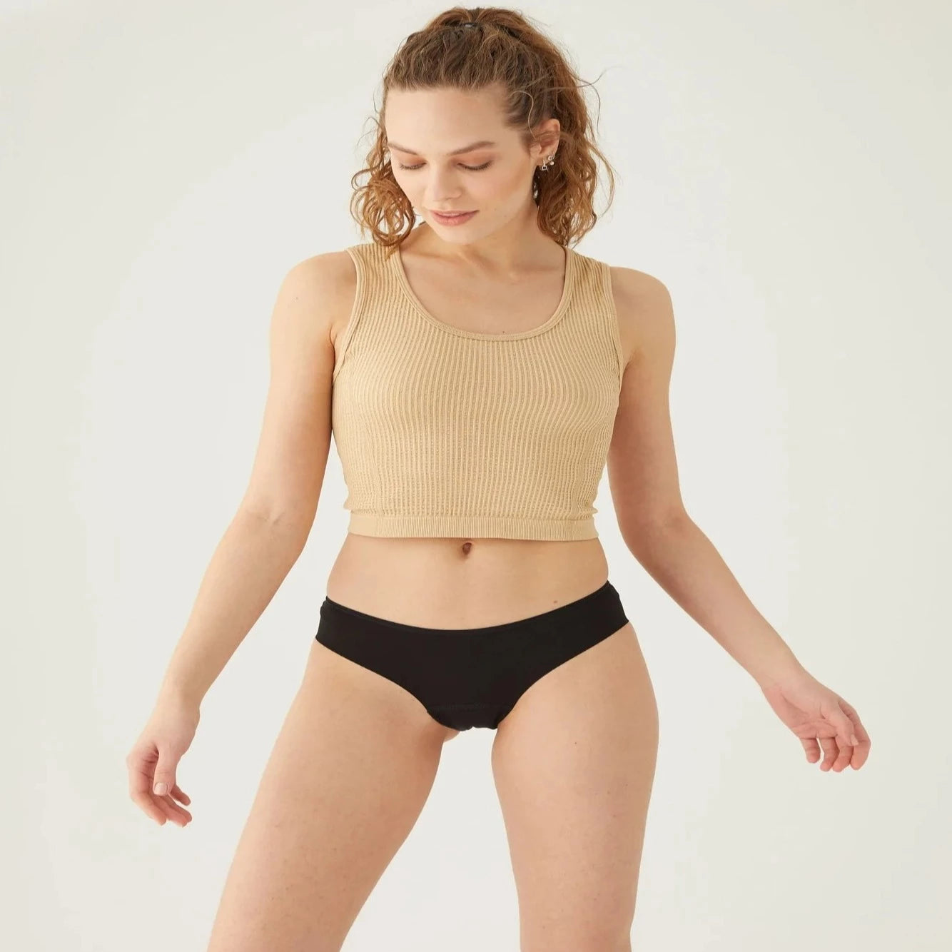Form & Grace Mid Rise Full Brief Seamless Period underwear - Bra & Panties - British D'sire